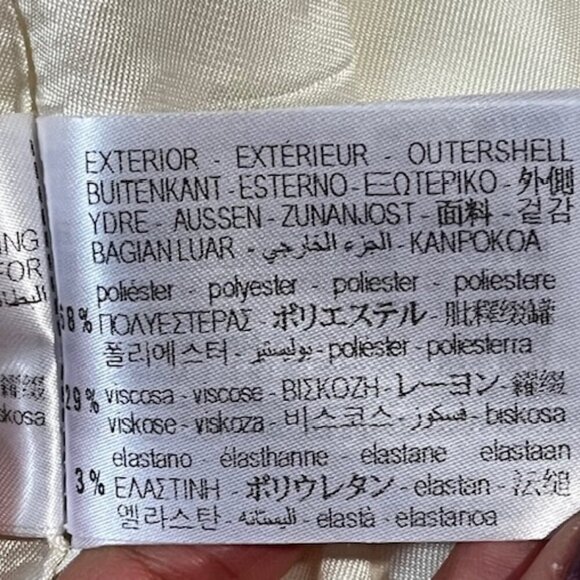 ZARA SRPLS Collection Women Blazer Jacket Belted Off White Bloggers Fav Med NWT - Picture 15 of 16